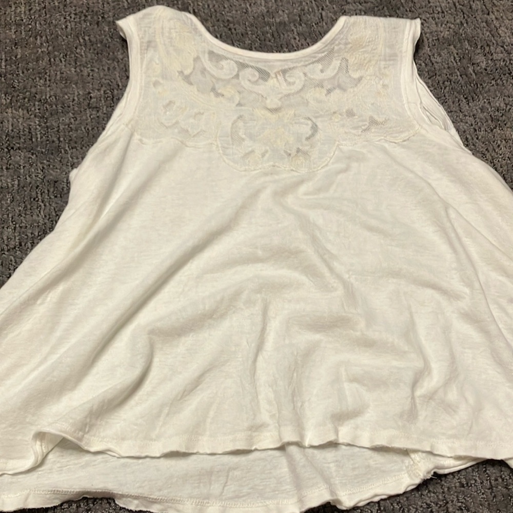SOLD FREE PEOPLE -  White Women's Top